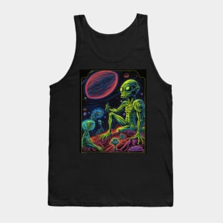 Aliens -  outta this world Tank Top